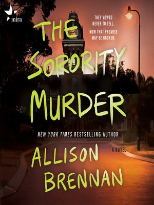 cover image of The Sorority Murder
